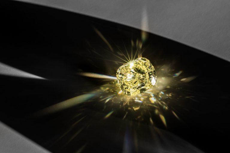 Dior has revealed a gorgeous yellow diamond